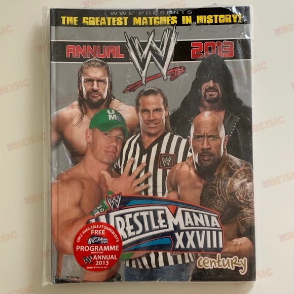 WWE Other - WWE Wrestlemania XXVII 2013 Annual Hardcover Magazine